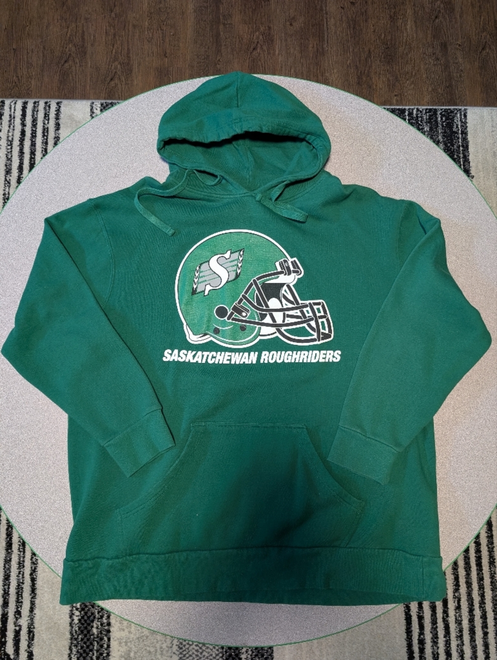 Saskatchewan Roughriders CFL Men's 2XL XXL Hooded Sweatshirt Hoodie